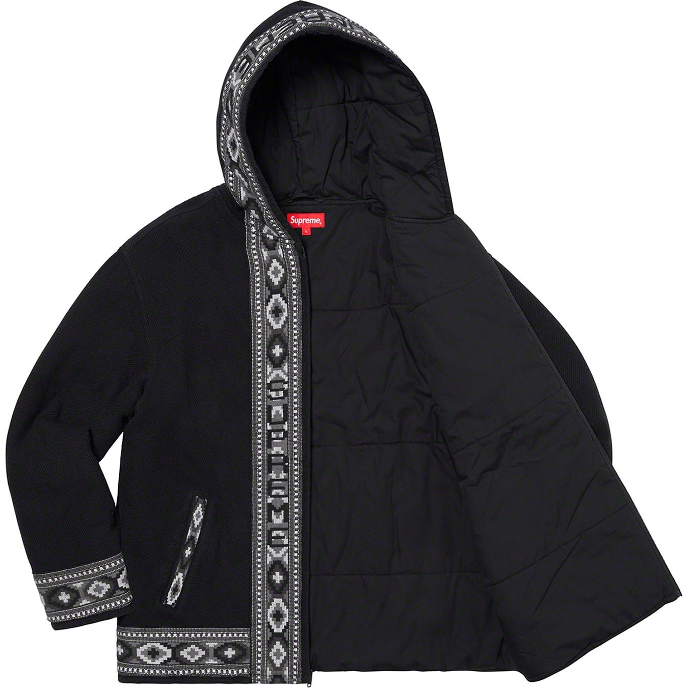 Woven Hooded Jacket view 2